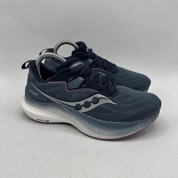 Saucony Tempus 2 Running Shoes Womens‎ 8 Mirage Navy Sneakers S10973-241 - Picture 1 of 9